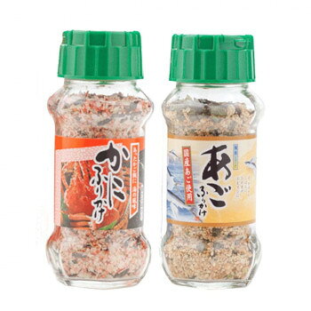 みなり かにふりかけ 85g・あごふりかけ 85g 各15個セット [ラッピング不可][代引不可][同梱不可]