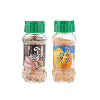 みなり じゃがバターふりかけ 65g・のどぐろ煮付風味ふりかけ 85g 各15個セット [...