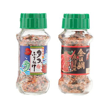 みなり タコふりかけ 85g・金目鯛煮付風味ふりかけ 80g 各15個セット [ラッピング...