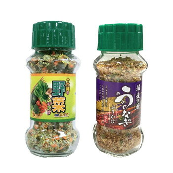 みなり 十六種の野菜ふりかけ 90g・国産うなぎふりかけ 75g 各15個セット [ラッピング不可][代引不可][同梱不可]
