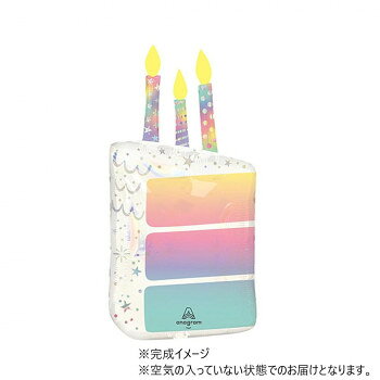 　ギフト対応について　楽天国際配送対象店舗 （海外配送）　Rakuten International Shipping【メール便(定形外郵便)の配送について】※こちらの商品は、[メール便(定形外郵便)]での発送となります。※他商品との同梱された場合は、[宅配便]での発送となり通常の送料が掛かります。※[他商品との同梱][代金引換][配達日時指定]でのご注文をお受けできません。※原則ポスト投函となります。通常の[宅配便]と違い配達までのお時間が掛かる場合があります。&nbsp;P-AG L-SHP パールライズド バースデー P-ANG47846 風船 バルーンオリジナルの空間づくりに【P-AG L-SHP パールライズド バースデー P-ANG47846 風船 バルーン】 fk094igrjs パステルカラーがカワイイケーキのバルーン。誕生日のお祝いなどの装飾におすすめです。※本品は浮きません。浮かせる場合は別途ヘリウムガスの購入が必要です。※バルーンは温度変化の影響で膨張が生じますので、破損には十分にご注意ください。※生産上の原反ロットにより、色味が異なる場合があります。ご了承ください。※掲載画像のデザインや仕様は予告なく変更される場合がございます。※空気の入っていない状態でのお届けになります。サイズ38×71cm個装サイズ：30×20×4cm重量個装重量：100g仕様容量:33L生産国アメリカ 製品詳細 商品名：P-AG L-SHP パールライズド バースデー P-ANG47846 風船 バルーンカラー・サイズ名称：2347619JANコード：4538290302581 広告文責 (有)イースクエアTEL:0120-532-772 ※お客さま都合による、ご注文後の[キャンセル][変更][返品][交換]はお受けできませんのでご注意下さいませ。※当店では、すべての商品で在庫を持っておりません。記載の納期を必ずご確認ください。※ご注文いただいた場合でもメーカーの[在庫切れ][欠品][廃盤]などの理由で、[記載の納期より発送が遅れる][発送できない]場合がございます。その際は、当店よりご連絡させていただきます。あらかじめご了承ください。【メール便(定形外郵便)の配送について】※こちらの商品は、[メール便(定形外郵便)]での発送となります。※他商品との同梱された場合は、[宅配便]での発送となり通常の送料が掛かります。※[他商品との同梱][代金引換][配達日時指定]でのご注文をお受けできません。※原則ポスト投函となります。通常の[宅配便]と違い配達までのお時間が掛かる場合があります。 こちらの商品は【お取り寄せ(14営業日以内に発送予定)】となります。