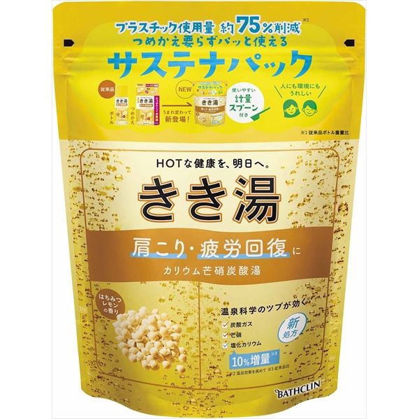 きき湯 カリウムボウ硝炭酸湯 360g [キャンセル・変更・返品不可]
