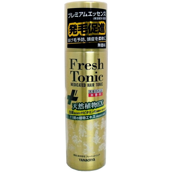 柳屋 薬用育毛 フレッシュトニック プレミアムエッセンス 無香料 190g [キャンセル・変更・返品不可]