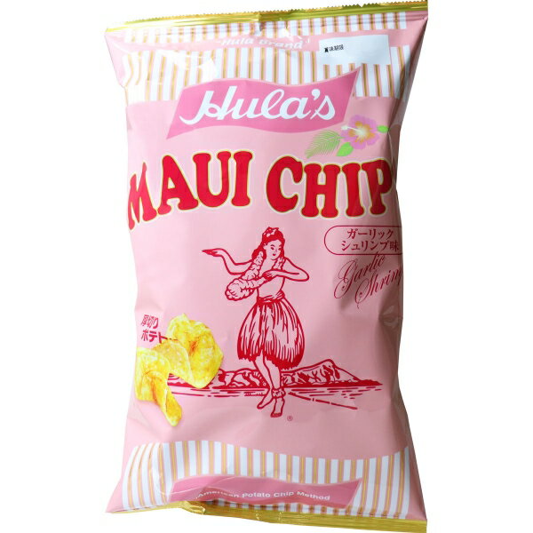 フラ印 マウイチップス ガーリックシュリンプ味 150g [キャンセル・変更・返品不可]のサムネイル