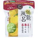 効能風呂 薬用入浴剤 爽やかなゆずの香り 約50回分 1kg [キャンセル・変更・返品不可]