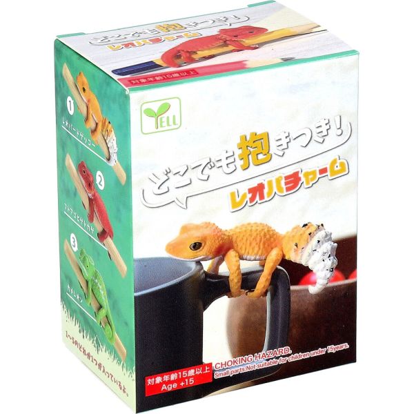 フィギュア どこでも抱きつき！レオパチャーム BOX 1個入 ※単品販売(種類指定不可) [キャンセル・変更・返品不可]