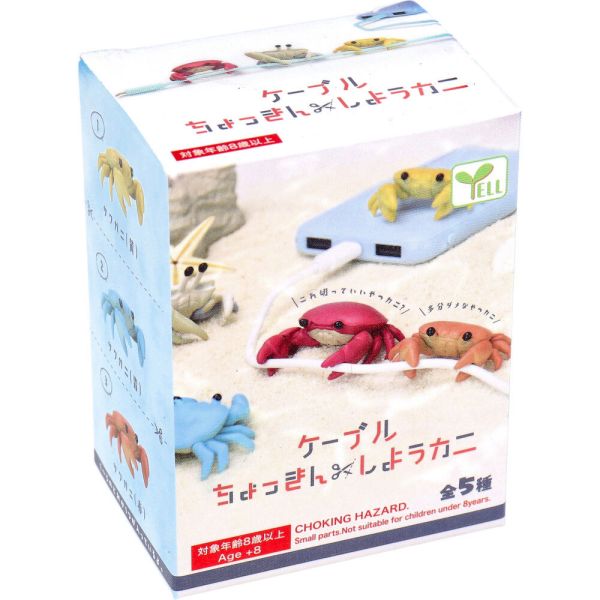 フィギュア ケーブルちょっきんしようカニ BOX 1個入 ※単品販売(種類指定不可) [キャンセル・変更・返品不可]のサムネイル