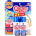 蚊がいなくなるスプレー 200回用 無香料 45mL×2本パック
