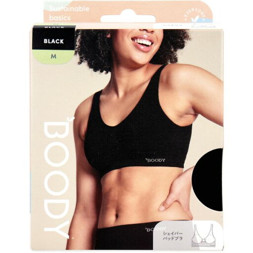 BOODY シェイパー パッドブラ Mサイズ ブラック BOODY シェイパー パッドブラ Mサイズ ブラック