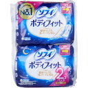 ソフィ ボディフィット スーパーナイトガード 夜用 羽なし 10枚入×2個パック