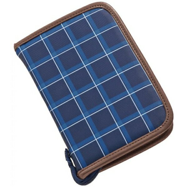 一目瞭然 お薬手帳カバーチェック柄 [キャンセル・変更・返品不可]