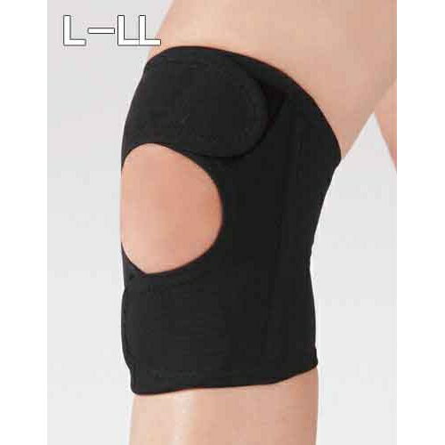 ウォーキングサポーター 膝用 1枚ブラック L-LL [キャンセル・変更・返品不可]