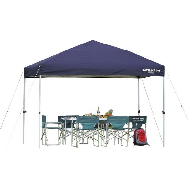 キャプテンスタッグ クイックシェード300X200UV(キャスターバック付) [キャンセル・変更・返品不可]