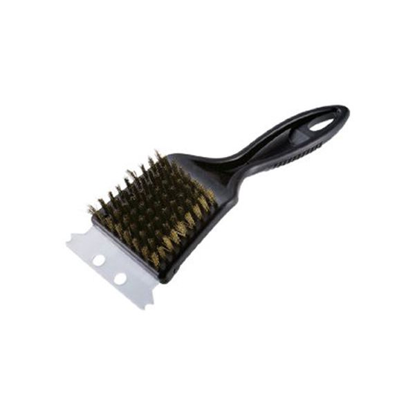 キャプテンスタッグ レスト鉄板焼器・アミ用ブラシ ブラック [キャンセル・変更・返品不可]