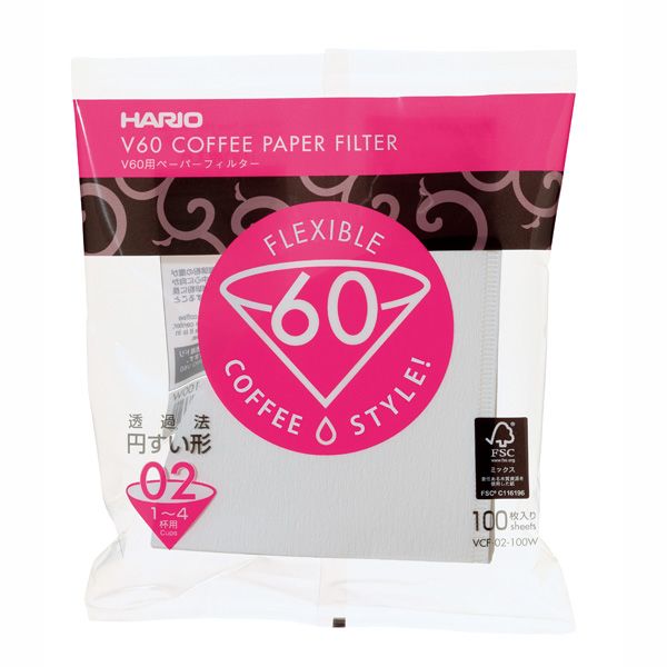 HARIO V60ѥڡѡե륿02W 14 100 [󥻥롦ѹԲ]