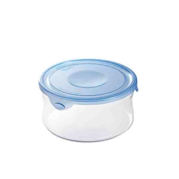 岩城ハウスウエア NEWパック＆レンジ丸型 840ml アクアブルー [キャンセル・変更・返品不可]