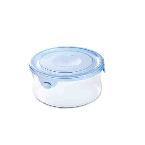 岩城ハウスウエア NEWパック＆レンジ丸型 380ml アクアブルー [キャンセル・変更・返品不可]