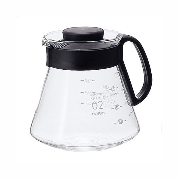 HARIO V60 レンジサーバー600 ブラック [キャンセル・変更・返品不可]