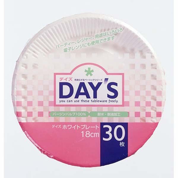 ����ʪ�� �ǥ��� �ڡ��ѡ��ץ졼��18cm 30���� [����󥻥롦�ѹ��������Բ�]