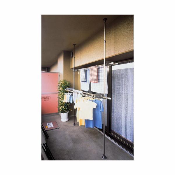積水樹脂 ベランダものほし スタンドポール [キャンセル・変更・返品不可](3)