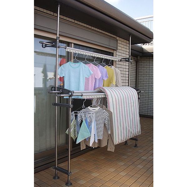 積水樹脂 ベランダものほし スタンドポール [キャンセル・変更・返品不可](3)