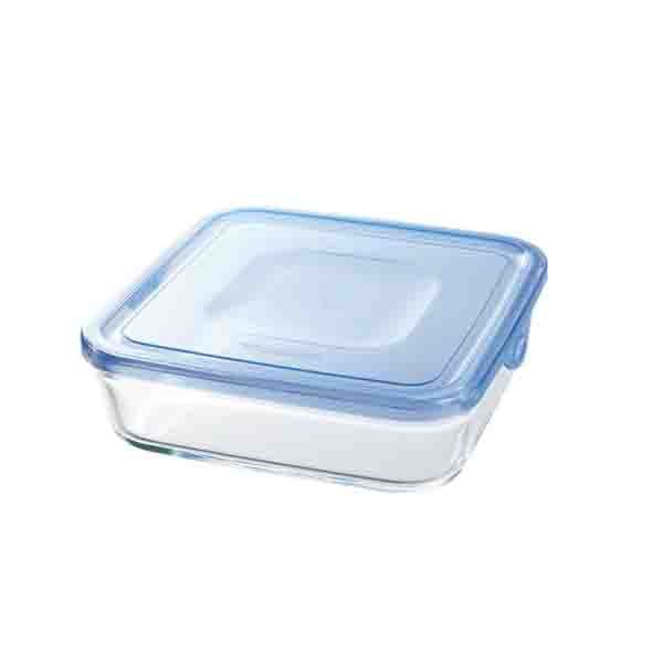 岩城ハウスウエア NEWパック＆レンジ角型 1300ml アクアブルー [キャンセル・変更・返品不可]