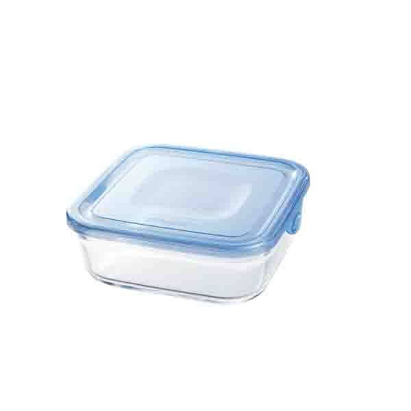 岩城ハウスウエア NEWパック＆レンジ角型 880ml アクアブルー [キャンセル・変更・返品不可]