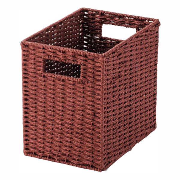 ちどり産業 ペーパーバスケット深型ハーフタイプ レッド [キャンセル・変更・返品不可]