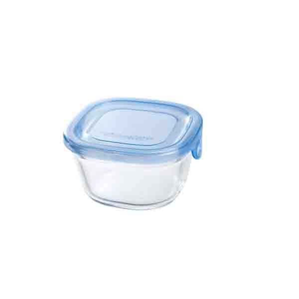 岩城ハウスウエア NEWパック＆レンジ角型 200ml アクアブルー [キャンセル・変更・返品不可]