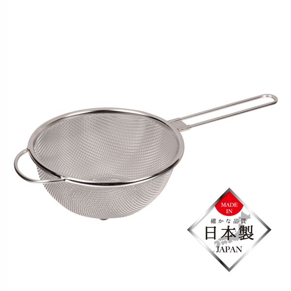 パール金属 日本製の手付きザル15cm [キャンセル・変更・返品不可]