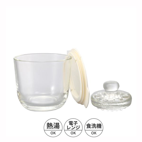 HARIO ガラスの一夜漬け器S ホワイト [キャンセル・変更・返品不可]