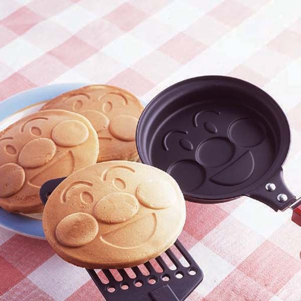アンパンマン ホットケーキパン(ステンシルシート1枚付) [キャンセル・変更・返品不可]