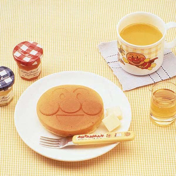 アンパンマン ホットケーキパン(ステンシルシート1枚付) [キャンセル・変更・返品不可]