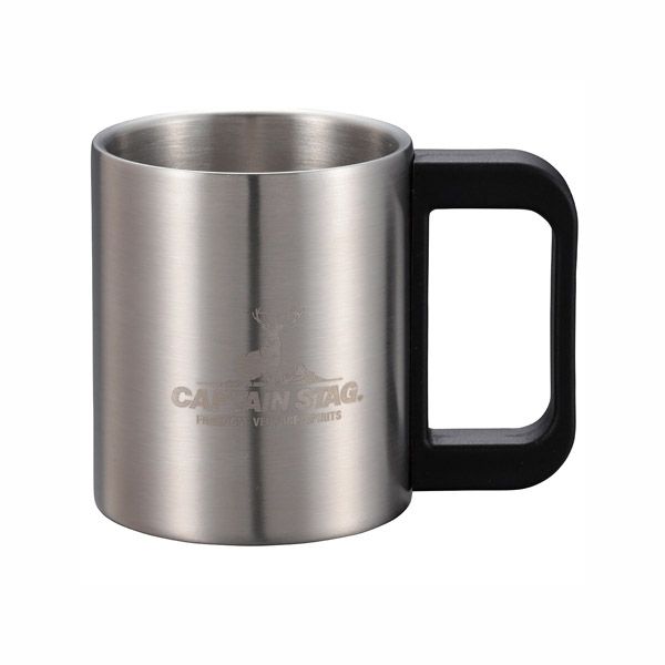 キャプテンスタッグ NEWフリーダム ダブルステンマグカップ250ml [キャンセル・変更・返品不可]