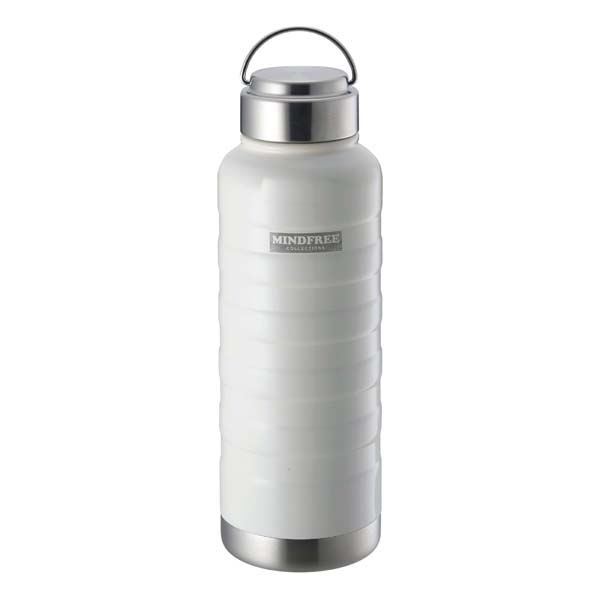 乐天商城 - カクセー MINDFREE マインドフリー ステンレスボトル 1000ml ホワイト [キャンセル・変更・返品不可]