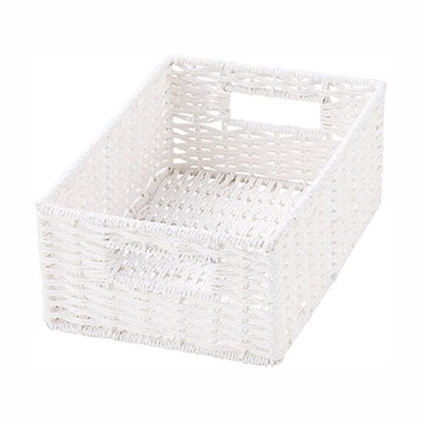 ちどり産業 ペーパーバスケットクォータータイプ ホワイト [キャンセル・変更・返品不可]