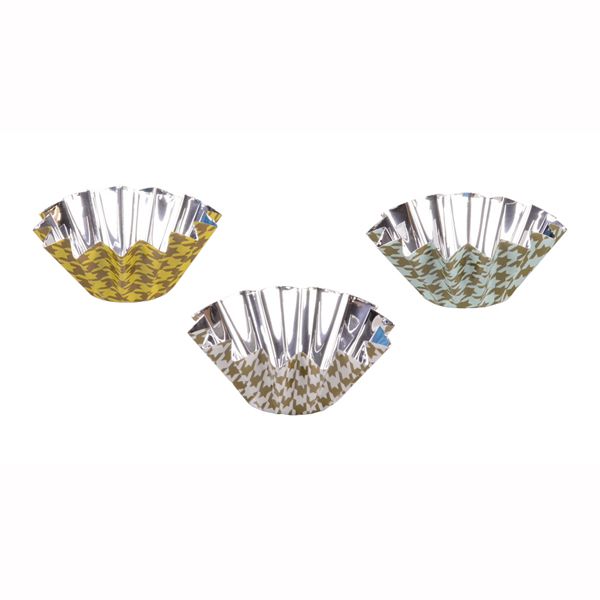 パール金属 ラフィネ アルミ箔マドレーヌ焼型ミニ花型15枚入 [キャンセル・変更・返品不可]