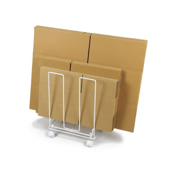 パール金属 スキット ダンボール収納ストッカー(キャスター付) [キャンセル・変更・返品不可] [2]
