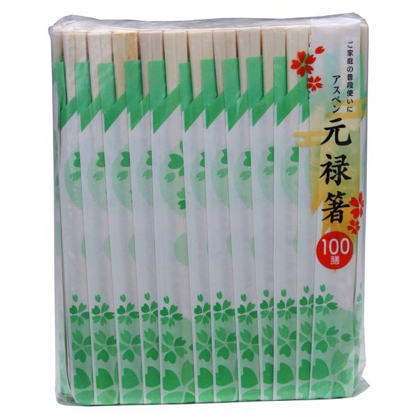 大和物産 新いずみ アスペン 元禄箸100膳 [キャンセル・変更・返品不可]