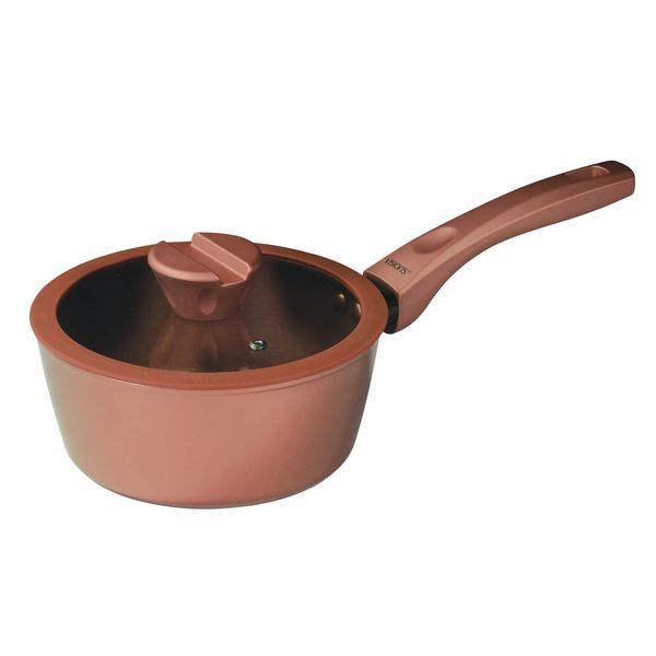 パール金属 VISIONS GOLD Coating IH対応ソースパン18cm [キャンセル・変更・返品不可]