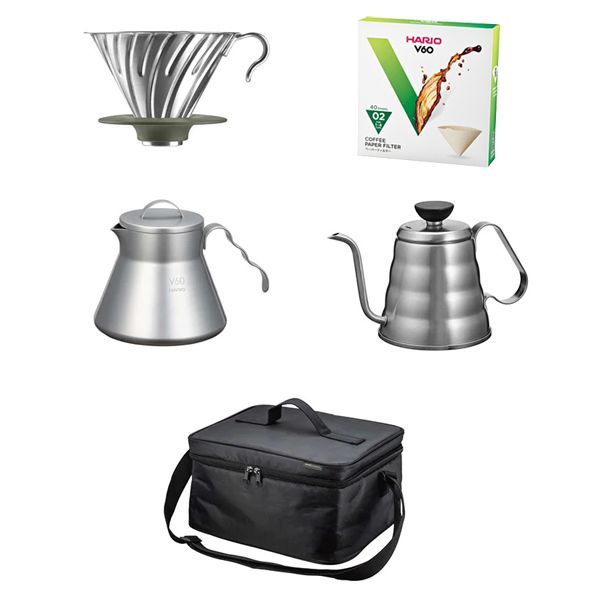 HARIO(ハリオ) V60 アウトドアコーヒーベーシックセット [キャンセル・変更・返品不可]
