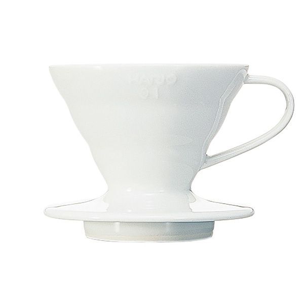 HARIO(ハリオ) V60透過ドリッパー01セラミック ホワイト [キャンセル・変更・返品不可]