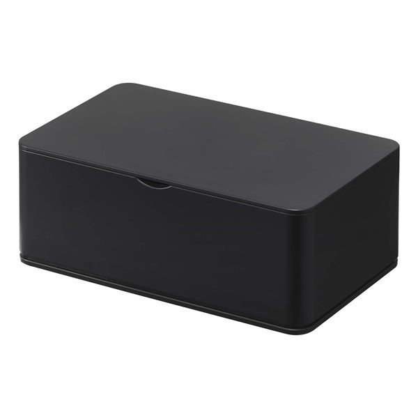 山崎実業 smart ウェットティッシュケース スマート ブラック [キャンセル・変更・返品不可]
