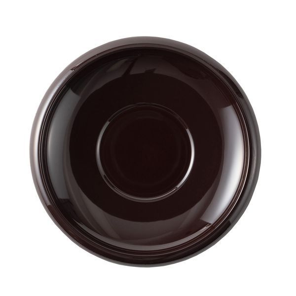 アサヒ興洋 塗茶托 こげ茶