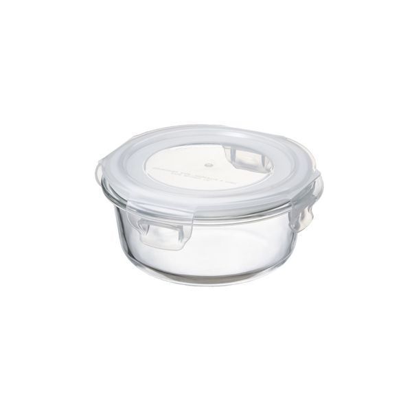 イシガキ デリッシュライフ 耐熱ガラス保存容器 丸型 400ml [キャンセル・変更・返品不可]