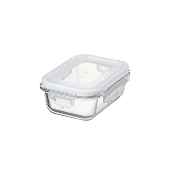 イシガキ デリッシュライフ 耐熱ガラス保存容器 長方形 370ml [キャンセル・変更・返品不可]