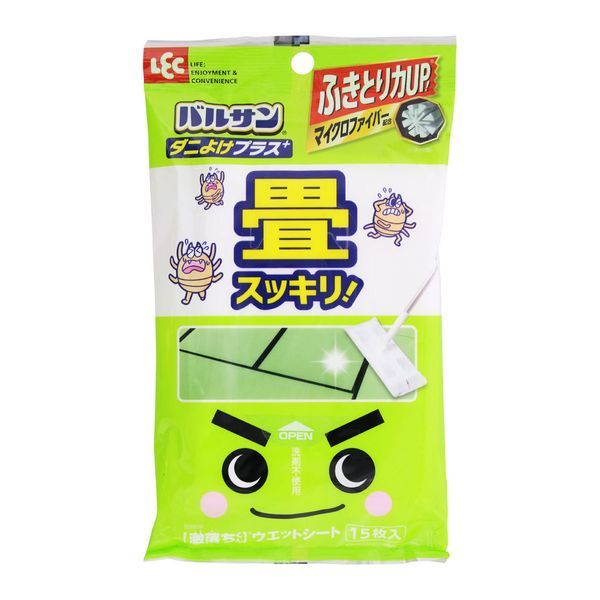 レック 激落ちシート 畳用 ダニよけプラス 15枚入 S00800