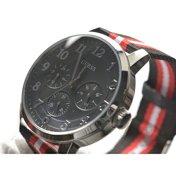 [ゲス ウォッチ] W0975 G1 G2 ゲス 腕時計 ブルックリン アナログ クオーツ 全2色 メンズ [キャンセル・変更・返品不可]