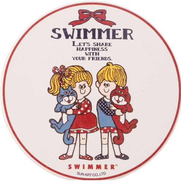 SWIMMER/吸水コースター/BOY&GIRL [キャンセル・変更・返品不可]