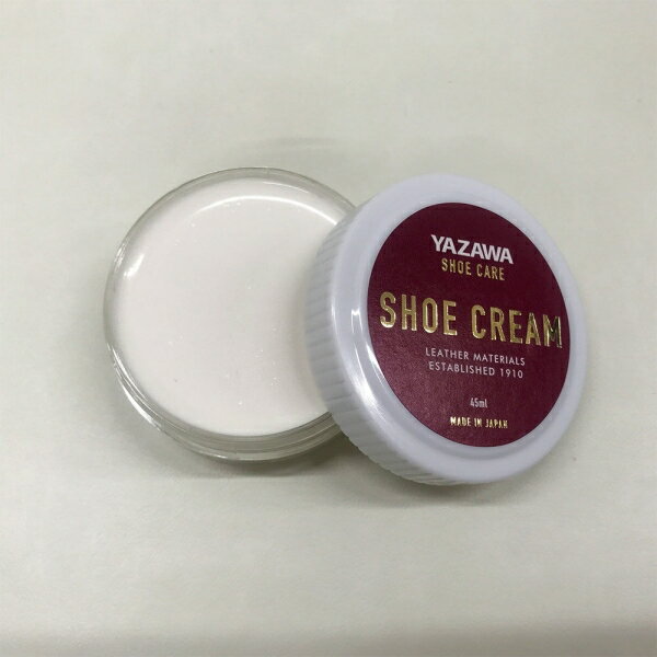 YAZAWA SHOE CARE シュークリーム ニュートラル 45ml [キャンセル・変更・返品不可]